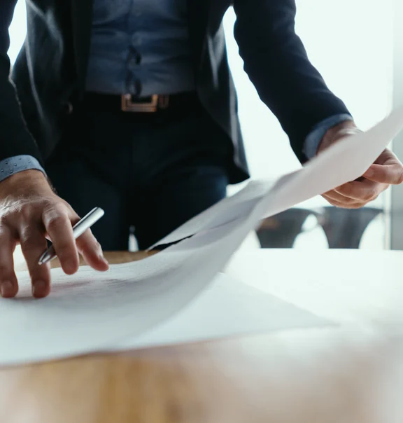 Reviewing and signing legal documents